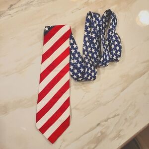 American Flag Tie